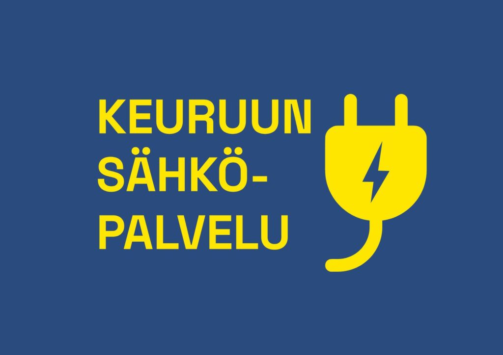 Keuruun Sähköpalvelu vaihtoehtoinen logo